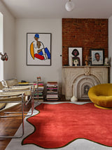 Nebula Rug - Crimson - PIECES by An Aesthetic Pursuit