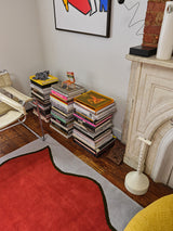 Nebula Rug - Crimson - PIECES by An Aesthetic Pursuit