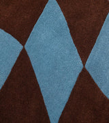 Giglio Rug - Blu e Marrone - PIECES by An Aesthetic Pursuit