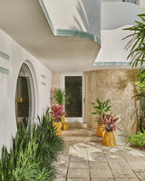 Column Planter - Mustard - PIECES by An Aesthetic Pursuit