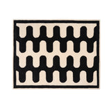 Home Union x Pieces Fortunado Rug in Nero e Bianco