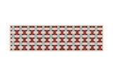 Basket Weave Runner - Cherry - PIECES by An Aesthetic Pursuit