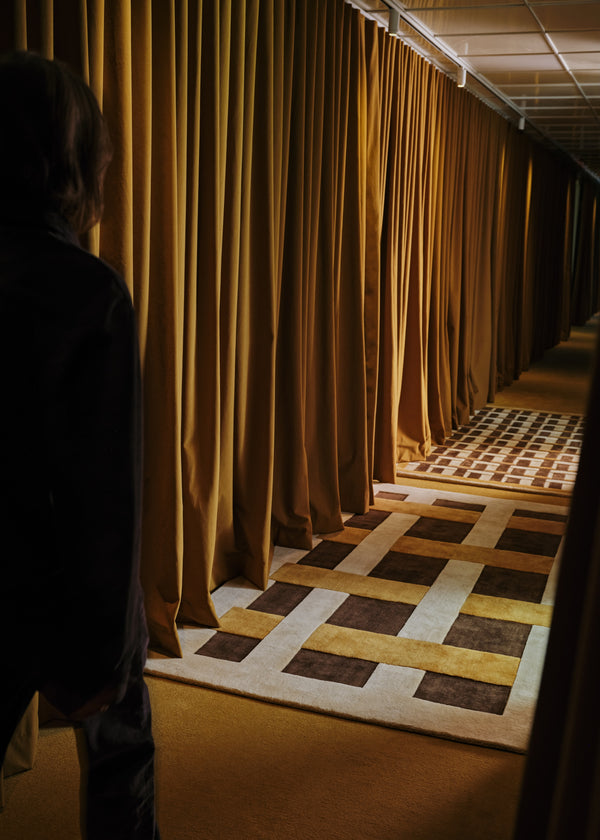 Wide Weave Rug - Butterscotch