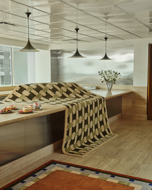 Basket Weave Rug - Pandan