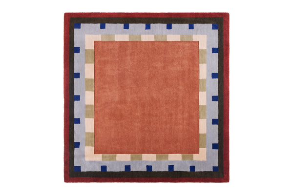Tiled Rug - Rose