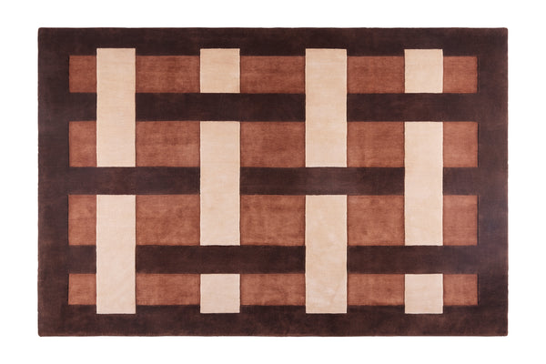 Wide Weave Rug - Café