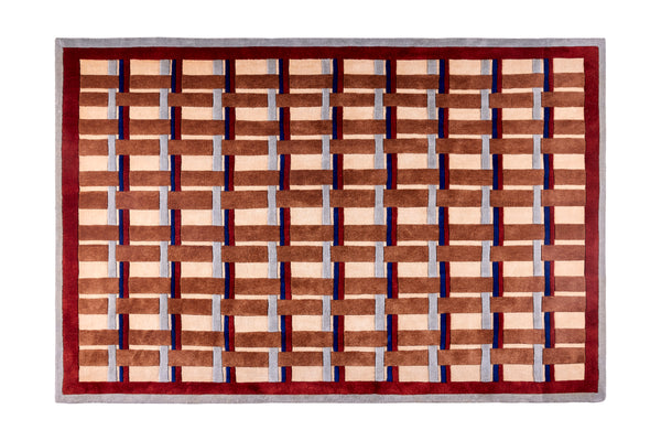 Twill Rug - Cherry