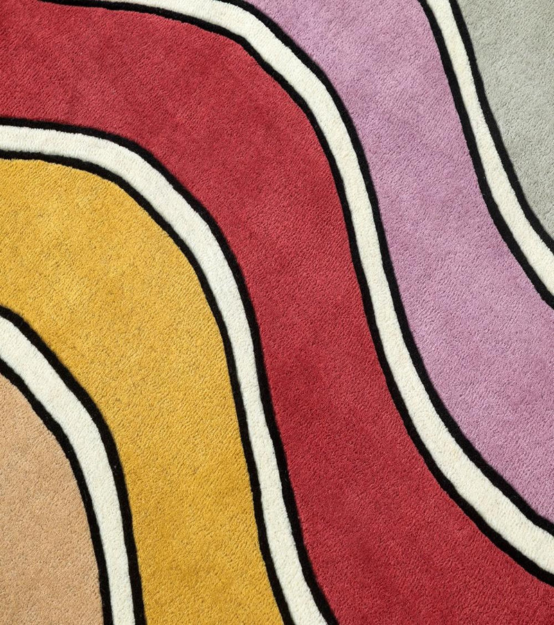 Wavy Rug - Brite – Pieces Home
